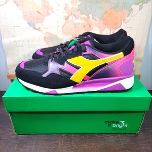 BRAND NEW Diadora N9002 'Black Purple' Men's Size 11.0